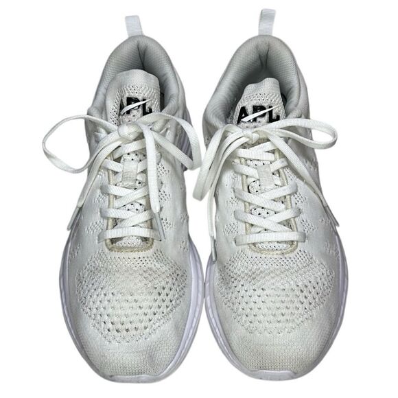 APL - Women’s “TechLoom Pro” Running Shoe in White/Black/Gum - Size 11, White - Picture 7 of 15